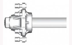 Radnabe f&uuml;r McConnel SR15-6 & Bomford Cutlass 460 ab 2003