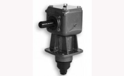 Getriebe McConnel TA en Bomford BX Maschine. HECKANBAU