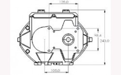 Getriebe PA47MKII/ PA50/55ECO MKII 1:4.25. Bestellen Sie 22927.05