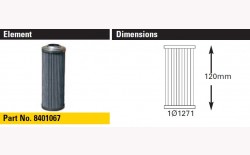 Filter f&uuml;r Kolbenpumpe Maschine