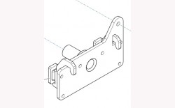 Halter f&uuml;r Forst Rotor Robocut