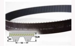 Polychain Zahnriemen Belt drive McConnel