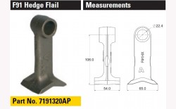 T-Flail McConnel F91HX